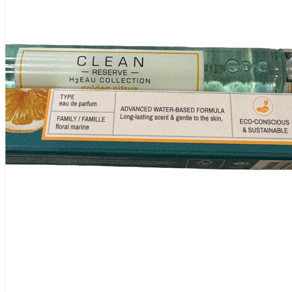 Clean Reserve Golden Citrus H2EUA Collection 10ML Rollerball new in box - Picture 4 of 4